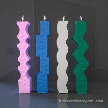 T Candle moule en silicone